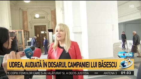 Udrea, audiată &icirc;n dosarul campaniei lui Băsescu