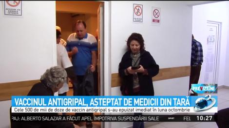Vaccinul antigripal, aşteptat de medicii din ţară