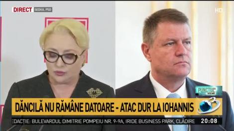 Dăncilă: Iohannis a împărțit România