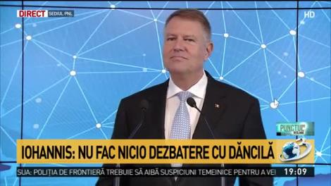 Klaus Iohannis: N-am avut de ce să mă tem cu suspendarea