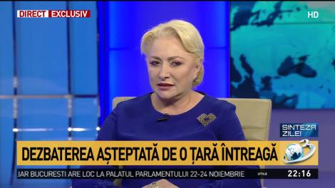 Viorica Dăncilă, față în față cu Mihai Gâdea. Cum l-a descris pe Ludovic Orban