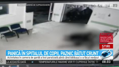 Bătaie ca-n filme la Spitalul de Pediatrie Ploieşti. Un bărbat l-a snopit în bătaie pe paznicul de la camera de gardă dintr-un motiv banal