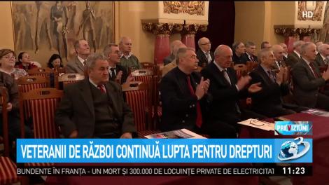 Veteranii de război continuă lupta pentru drepturi