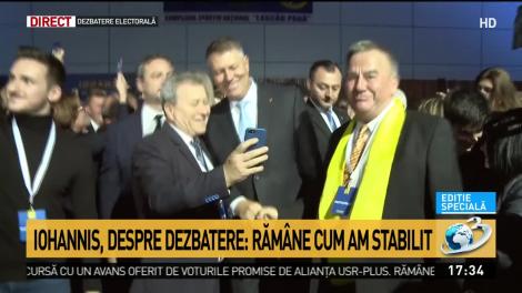 Klaus Iohannis, baie de mulţime la Baia Mare