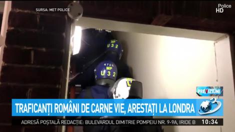 Traficanți români de carne vie, arestați la Londra