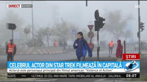 Celebru actor din Star Trek filmează în București. Mai multe străzi vor fi închise