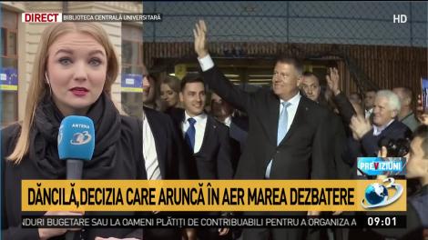 Cine &icirc;i va pune &icirc;ntrebări lui Klaus Iohannis la dezbaterea organizată de SNSPA