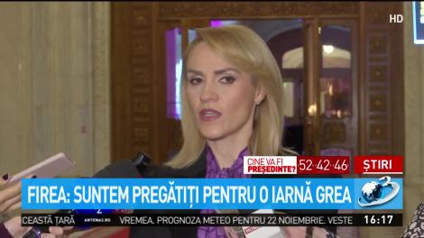 Firea: Suntem pregătiţi pentru o iarnă grea