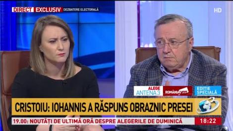 Cristoiu, despre campania lui Klaus Iohannis