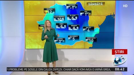 VREMEA: Cod galben de lapoviţă şi vânt puternic, în mai multe județe ale țării