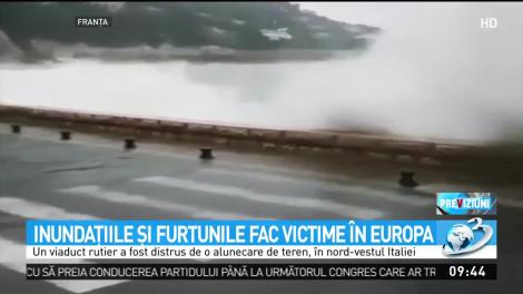 Cel puțin șapte morți, în urma inundațiilor și furtunilor care au lovit Europa. Avertismentul transmis de autorități pentru românii aflați în Grecia