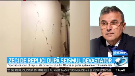 Zeci de replici după seismul devastator