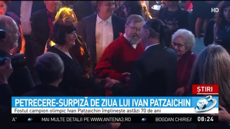 Imagini de la petrecerea-surpriză organizată pentru Ivan Patzaichin