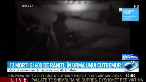 Bilanțul cutremurului din Albania a crescut. 13 persoane au murit, iar alte 600 au fost rănite. Imagini terifiante surprinse din Albania