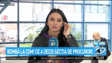 Bombă la CSM! Ce a decis secţia de procurori