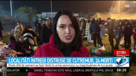 Localităţi &icirc;ntregi distruse de cutremurul din Albania. O echipă Antena 3 &icirc;i &icirc;nsoţeşte pe salvatori