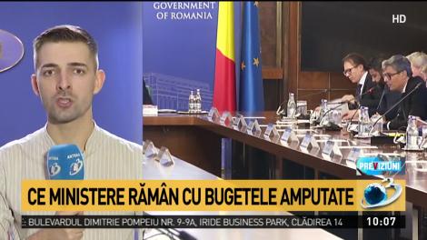 Guvernul adoptă rectificarea bugetară