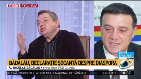 Bădălău: Regret dacă s-a înțeles altceva