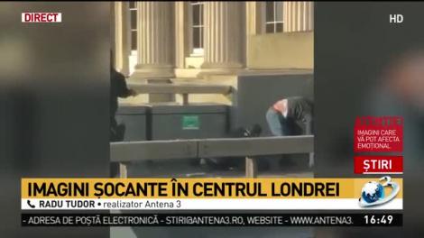 Imagini șocante din centrul Londrei