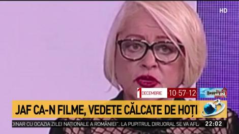 Jaf ca-n filme. Artiști și oameni de televiziune, victime ale infractorilor