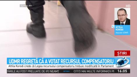 UDMR regretă că a votat recursul compensatoriu