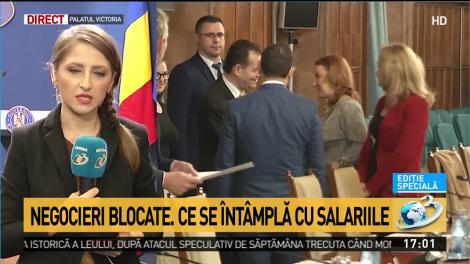 Ceartă pe salarii între Guvern şi sindicate
