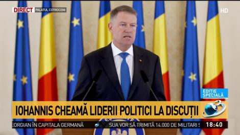 Klaus Iohannis: Eu şi Guvernul ne dorim să mărim pensii