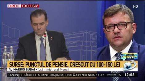 Budăi: Planul PNL, măr otrăvit pentru pensionari