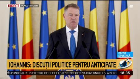 Klaus Iohannis: Supraaciza a fost introdusă în mod mincinos de PSD