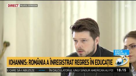 Klaus Iohannis: Rom&acirc;nia a &icirc;nregistrat regres &icirc;n Educaţie