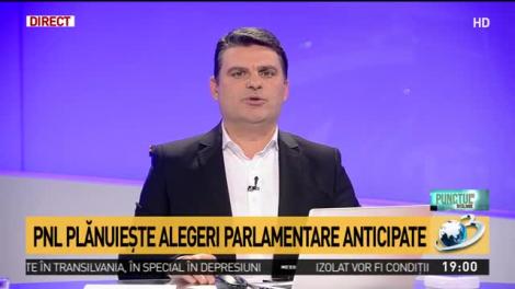 PNL plănuieşte alegeri parlamentare anticipate