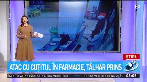 Panică &icirc;n Suceava. Un bărbat &icirc;narmat cu un cuțit a intrat &icirc;n farmacie și le-a amenințat cu moartea pe v&acirc;nzătoare