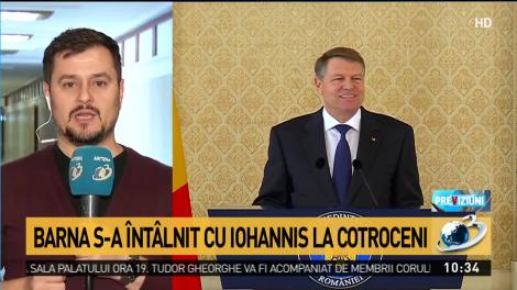 Dan Barna s-a întâlnit cu Klaus Iohannis la Cotroceni