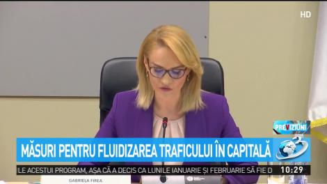Măsuri pentru fluidizarea traficului &icirc;n Capitală