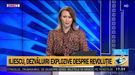 Iliescu, dezvăluiri explozive despre Revoluție