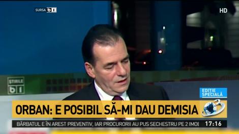Orban: e posibil să-mi dau demisia