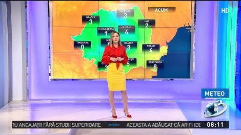 VREMEA 15 decembrie. Creșteri de temperaturi în toată țară