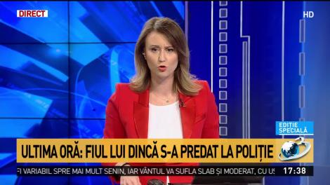 Fiul lui Gheorghe Dincă s-a predat la poliție după ce a agresat mai mulți jurnaliști