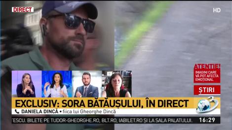 Fiica lui Gheorghe Dincă, despre scandalul pe care l-a făcut fratele său