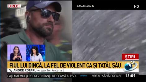 Reacţia reporterului Antena 3, agresat de fiul lui Gheorghe Dincă