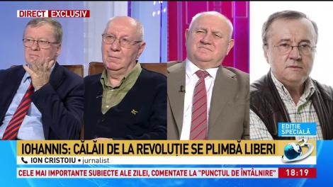 Ion Cristoiu, despre declaraţia lui Klaus Iohannis