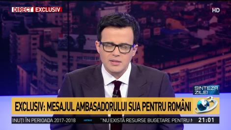 Mihai G&acirc;dea: Bun venit noului ambasador SUA la București