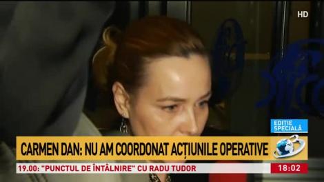 Proteste surprinzătoare la DIICOT. Maioneză și cătușe, pe mașina lui Carmen Dan