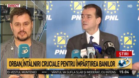 Ludovic Orban, întâlniri cruciale pentru împărțirea banilor