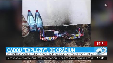 Panică în Iași. Un copil a primit un cadou ”exploziv” de Crăciun