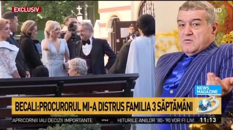 Gigi Becali rupe tăcerea: Acel procuror mi-a distrus familia! Îți rupe inima din tine să iei o asemenea decizie