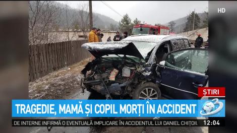 Tragedie &icirc;n Bacău. Mamă și copil morți &icirc;n accident