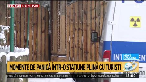 Momente de panică în Poiana Brașov. Bancomat aruncat în aer, zeci de turiști speriați. Câți bani au reușit să fure hoții?