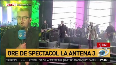 Imagini &icirc;n direct din Piaţa Constituţiei