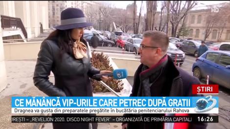 Ce mănâncă VIP-urile care petrec după gratii